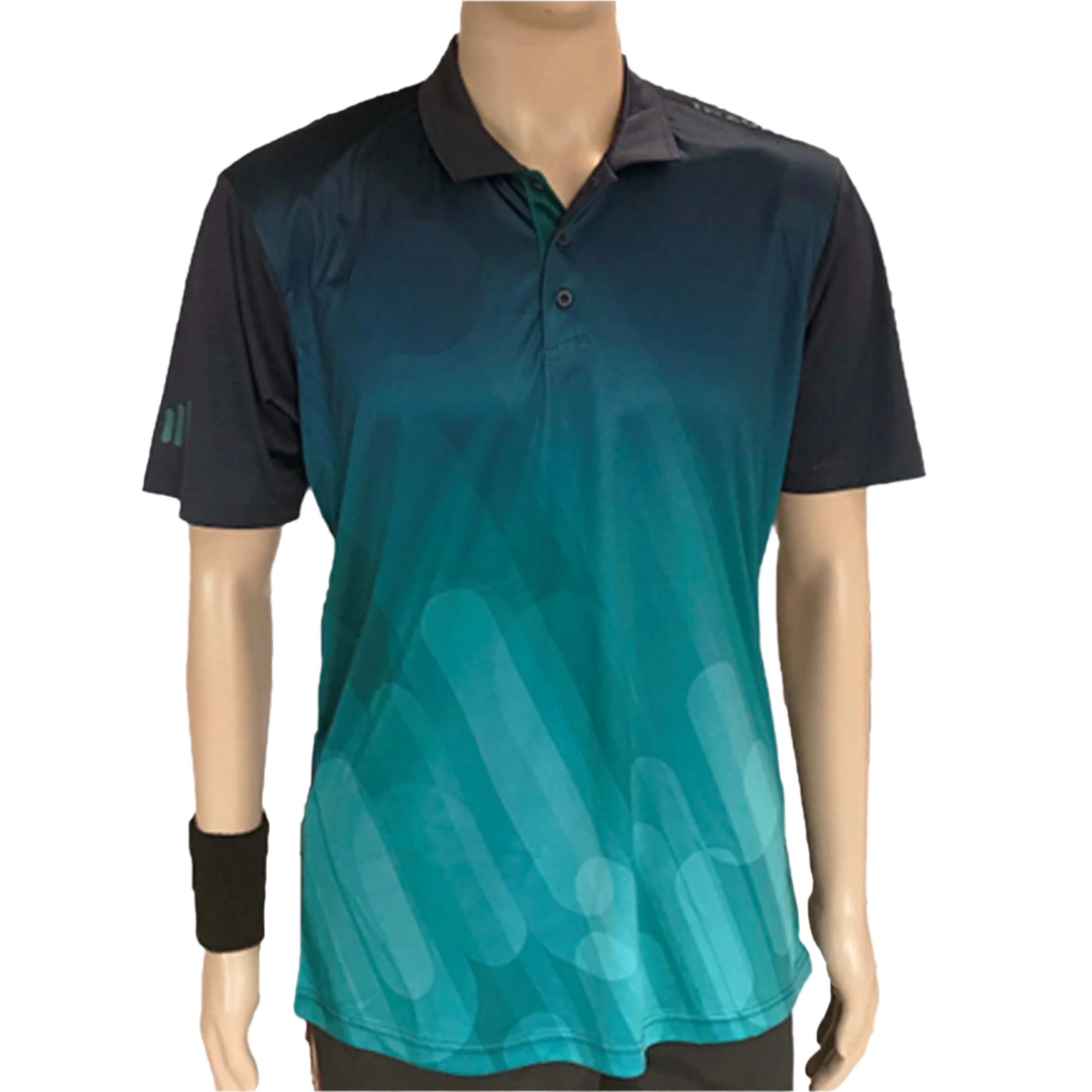 Inzone Polo Stripe. Grøn