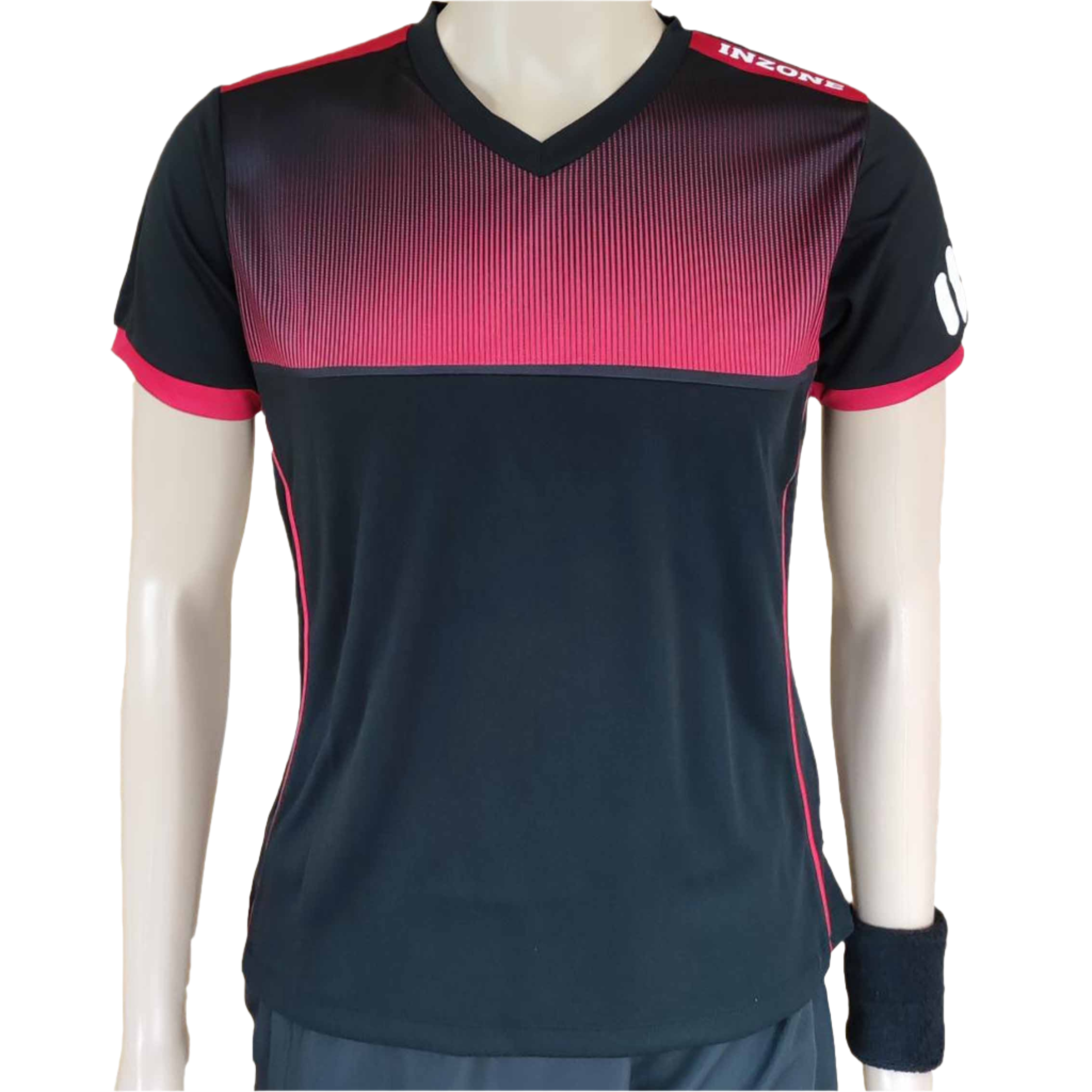 Inzone Ladyshirt Seoul. Rød