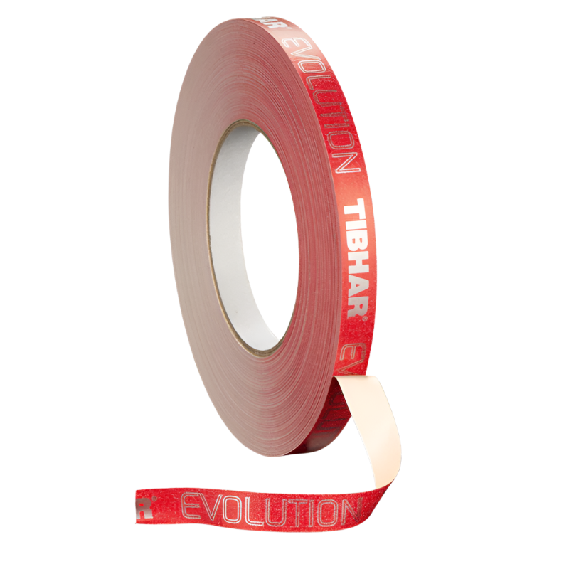 Tibhar Kantbånd "Evolution Red". 5 m / 12 mm
