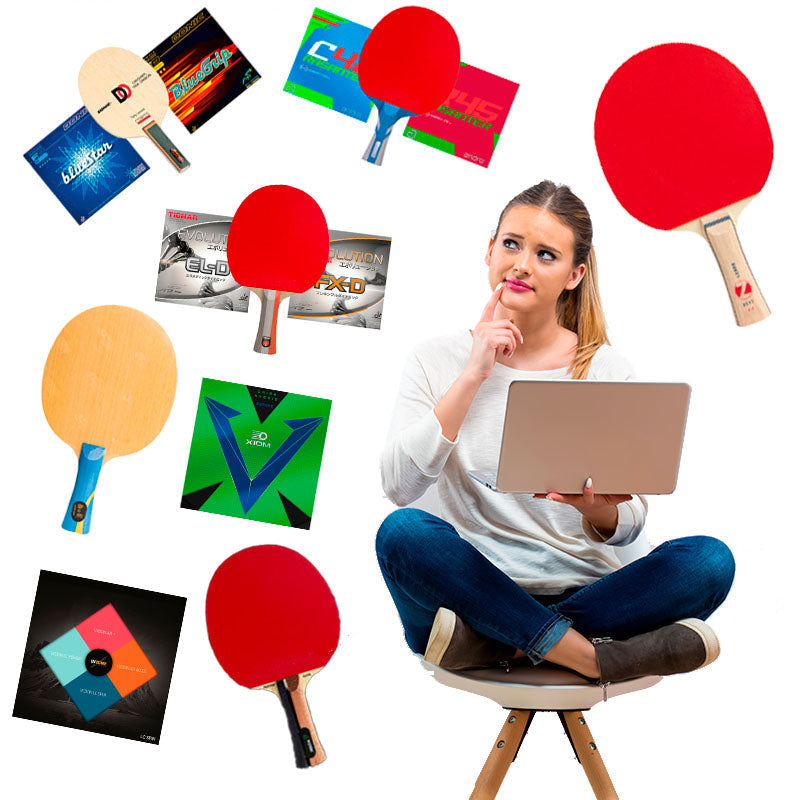 Bedste bordtennisbat - Hvad skal jeg vælge?